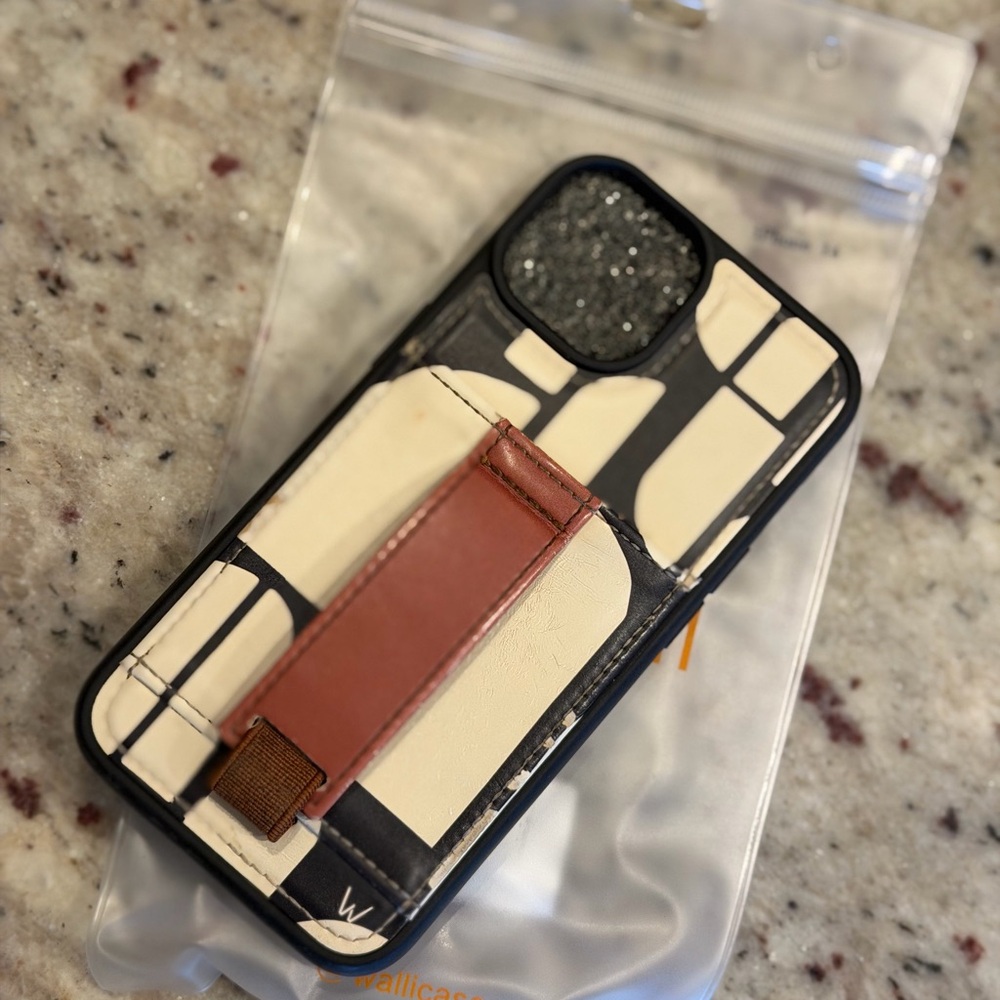 Firewood by Madison Vining  IPhone 14 Case with Strap